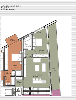 RAMS Residential Dudeşti -Plan etaj 1